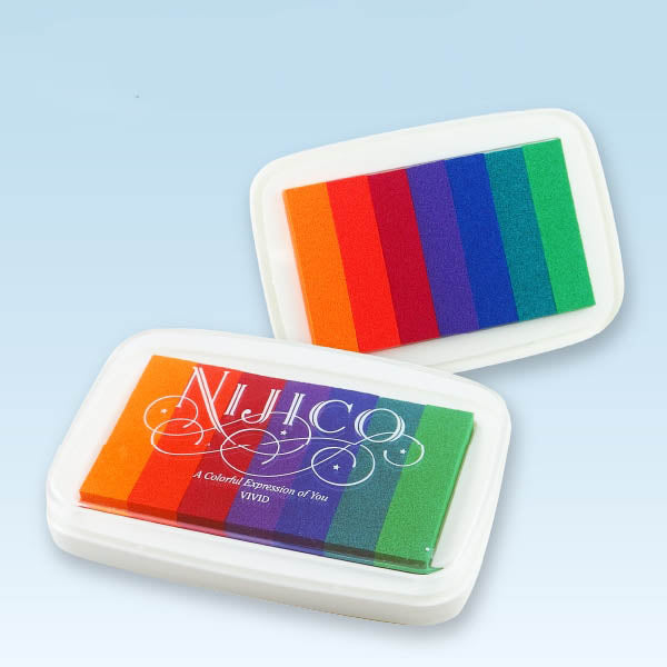 Japanese Rainbow Stamp Pad- Vivid
