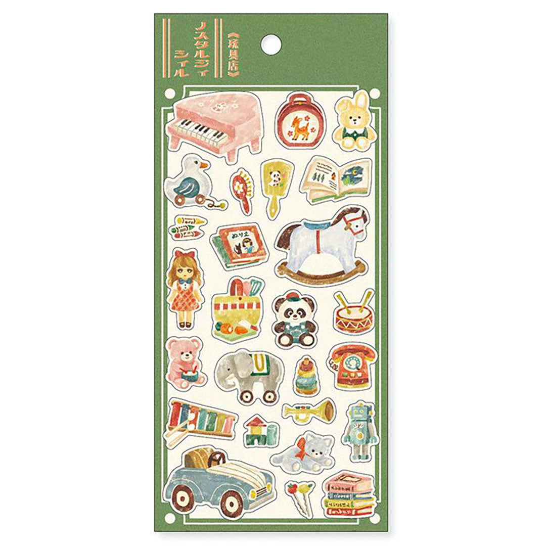 Nostalgia Sticker - Retro Toy Store