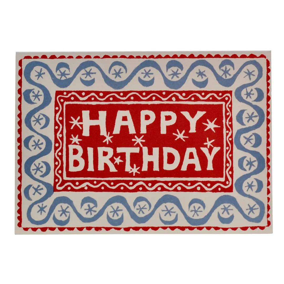 Happy Birthday Waves Card