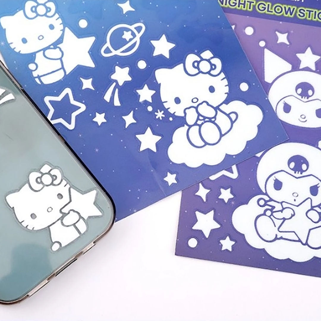 Sanrio Night Glow Sticker Set - Available in Many Styles!