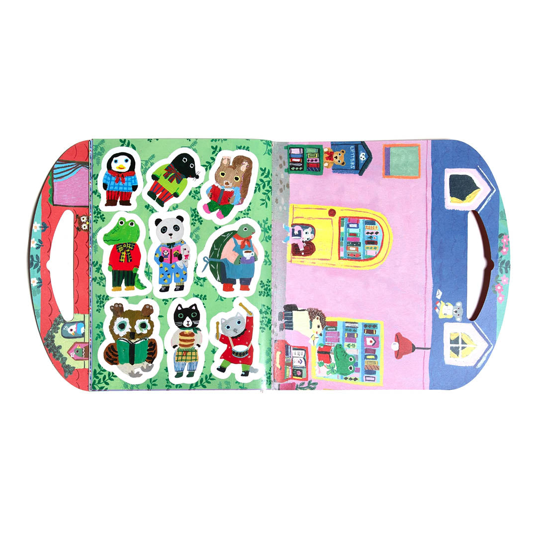 NEW Cat's Apartment Stickers - Yumi Kitagishi