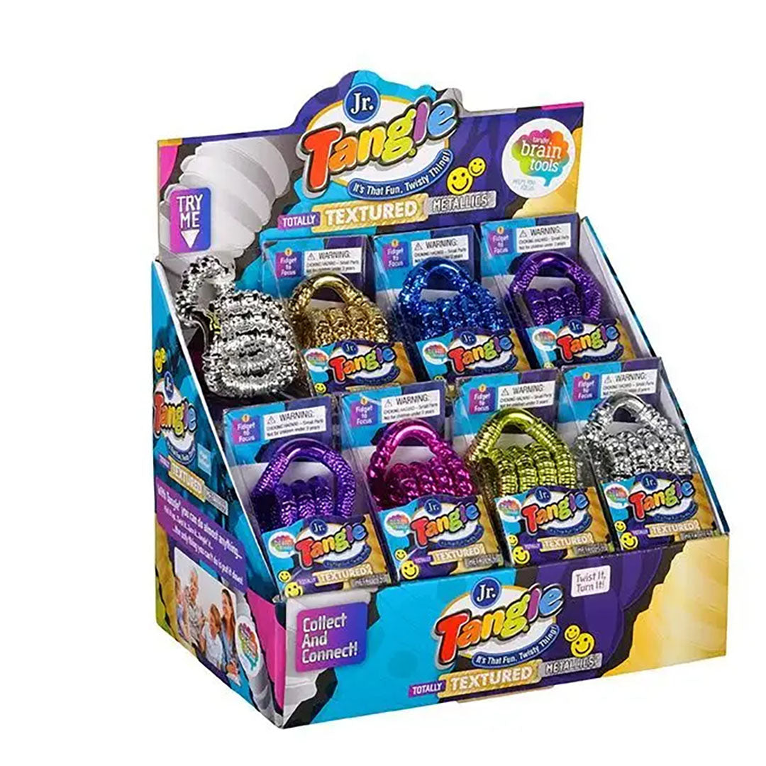 Tangle® Jr. Textured Metallic Sensory Learning Toy