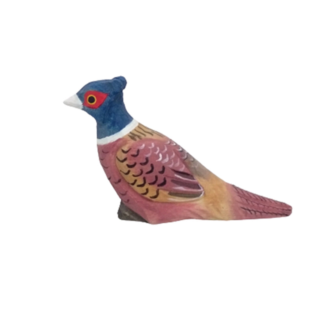 Wooden Pheasant Animal Toy