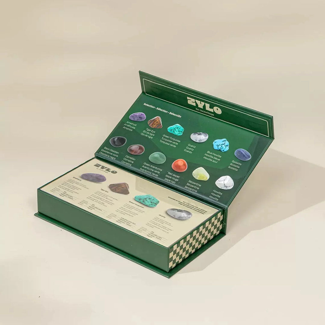 NEW Set of 12 Collectible Gemstones