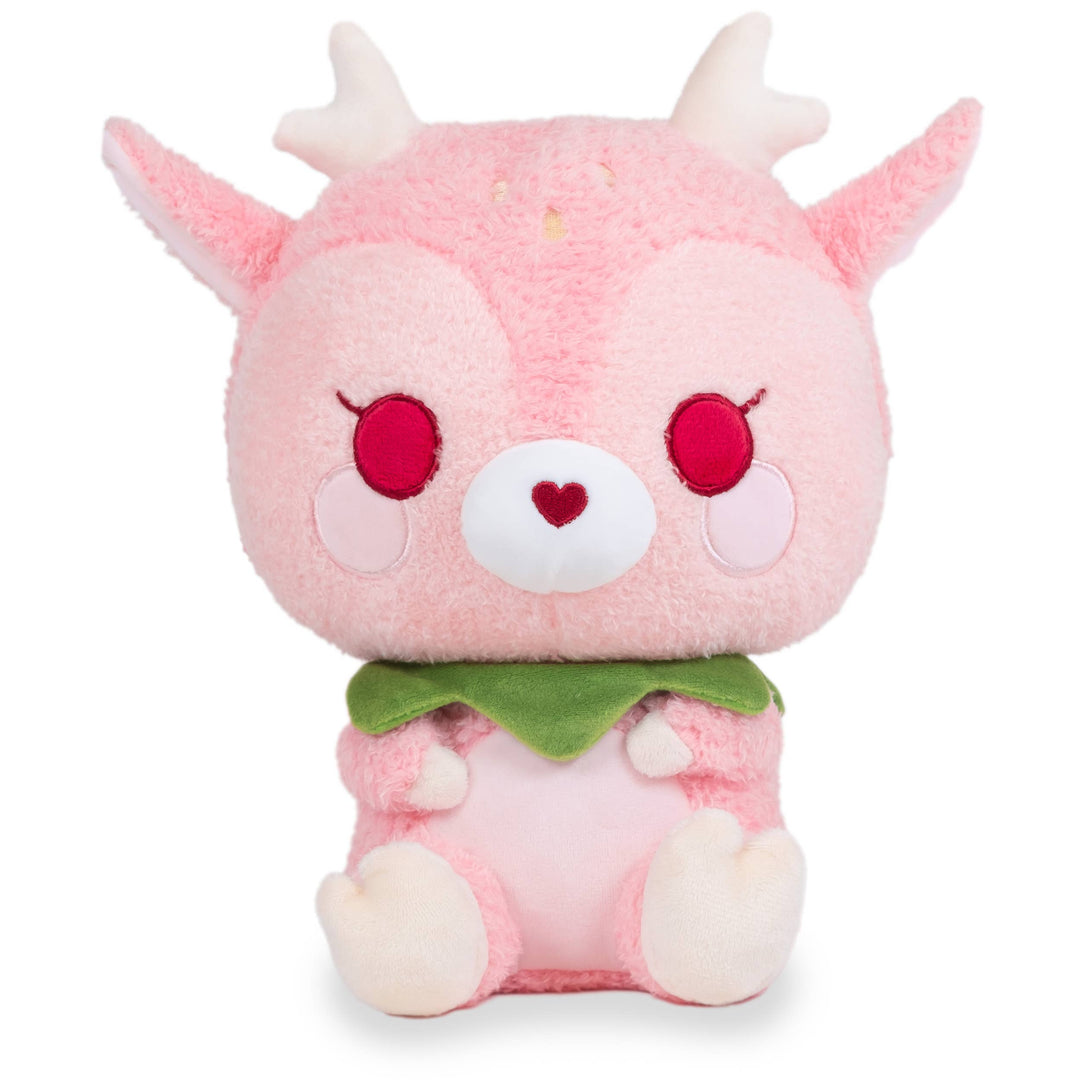 NEW Dearie the Strawberry Dear (Cute Kawaii Soft Pink Plush)