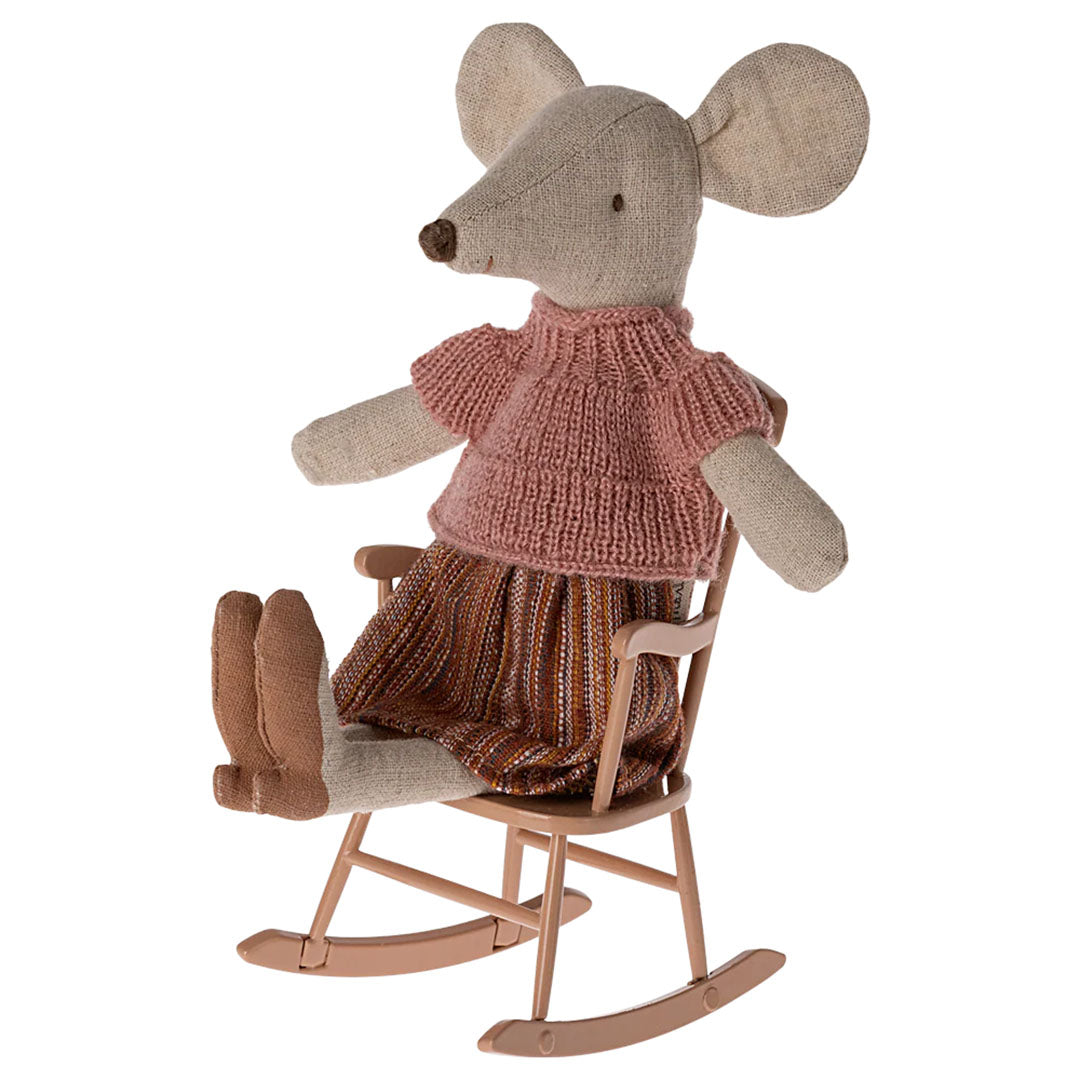 Rocking chair, Mouse - Dark powder