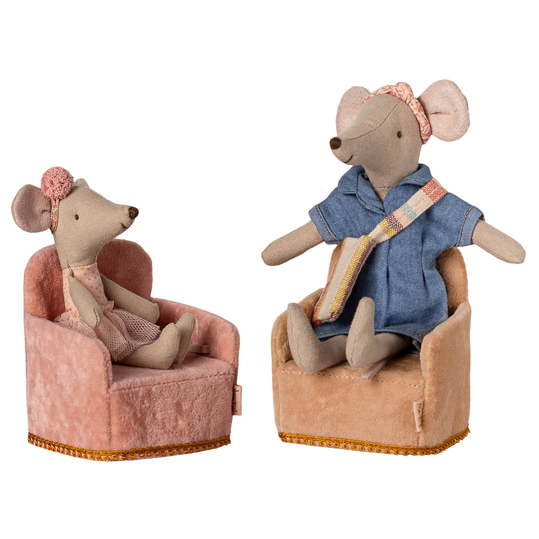 NEW Folding Chair, Mouse - Powder