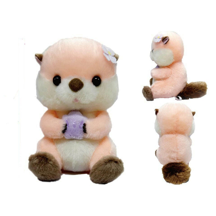 Kawaii Pink Otter Doll
