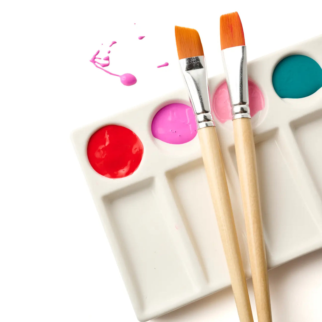 NEW Eco Friendly Wooden Paint Brush Set