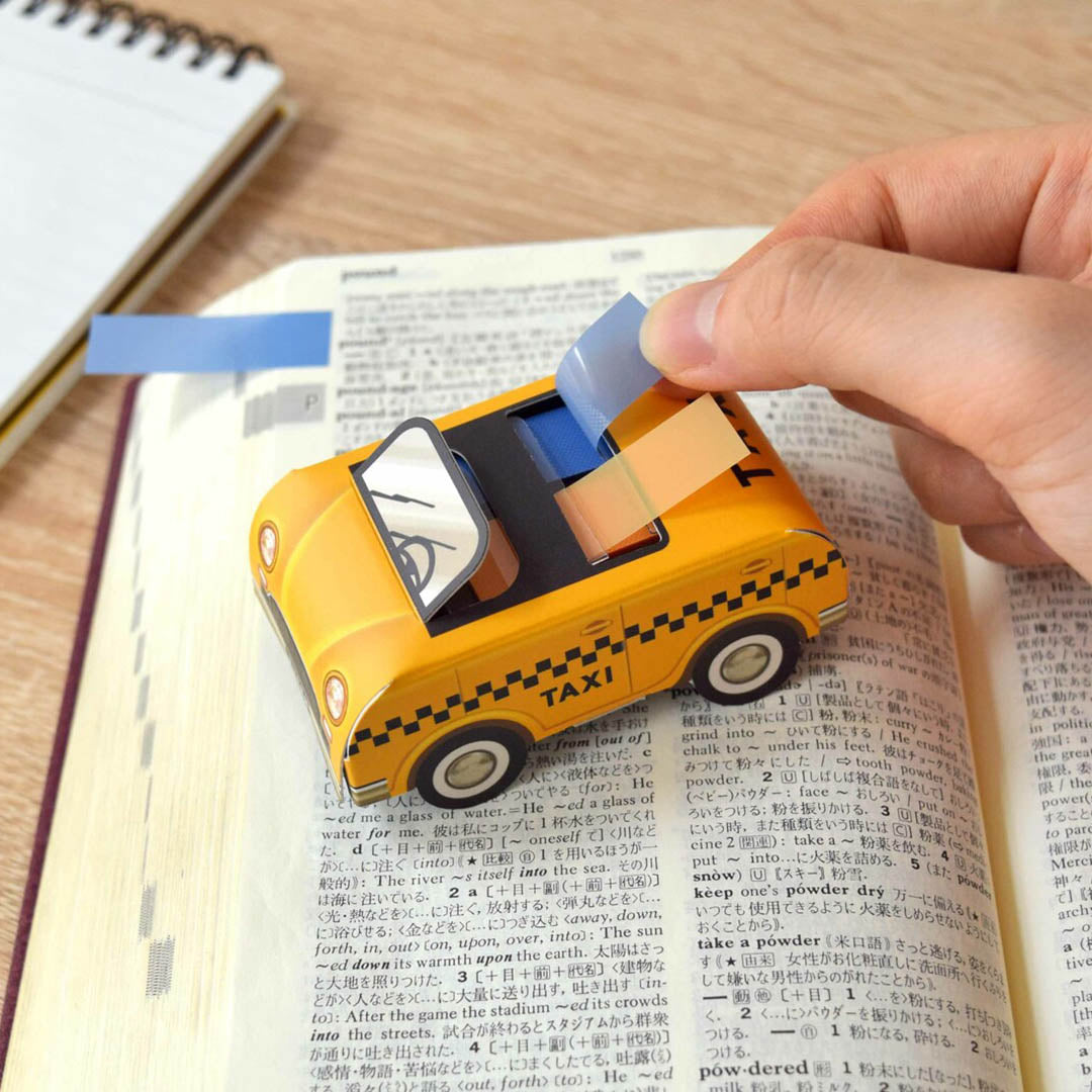 Japanese Sticky Notes - Taxi Car