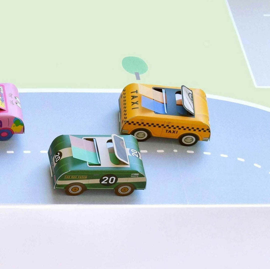 Japanese Sticky Notes - Taxi Car