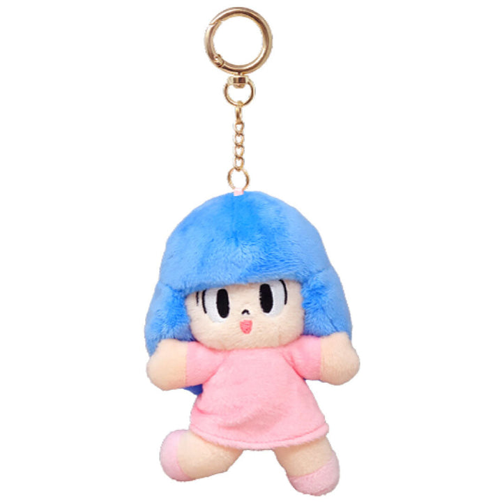 Mamuan Mascot Keychain - Blue/Pink