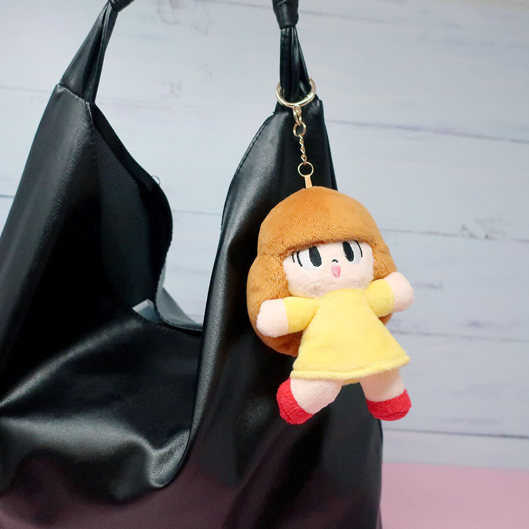 Mamuan Mascot Keychain - Brown/Yellow