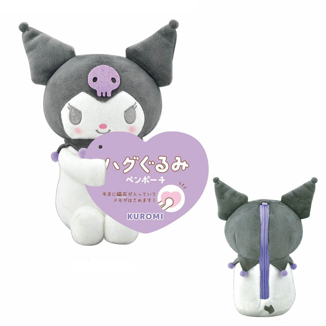 NEW Sanrio Kuromi Hugging Pen Pouch