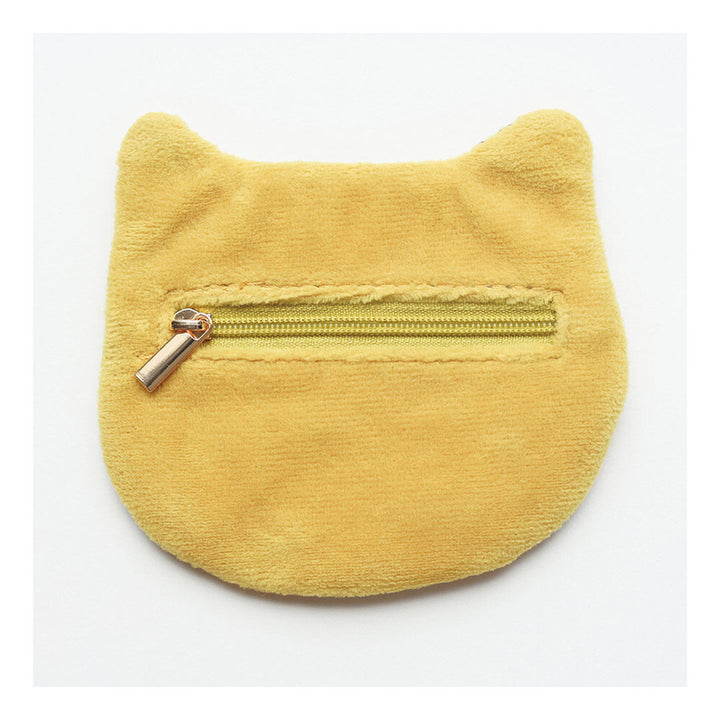 Nathalie Lete Embroidered Pouch - Gray Cat