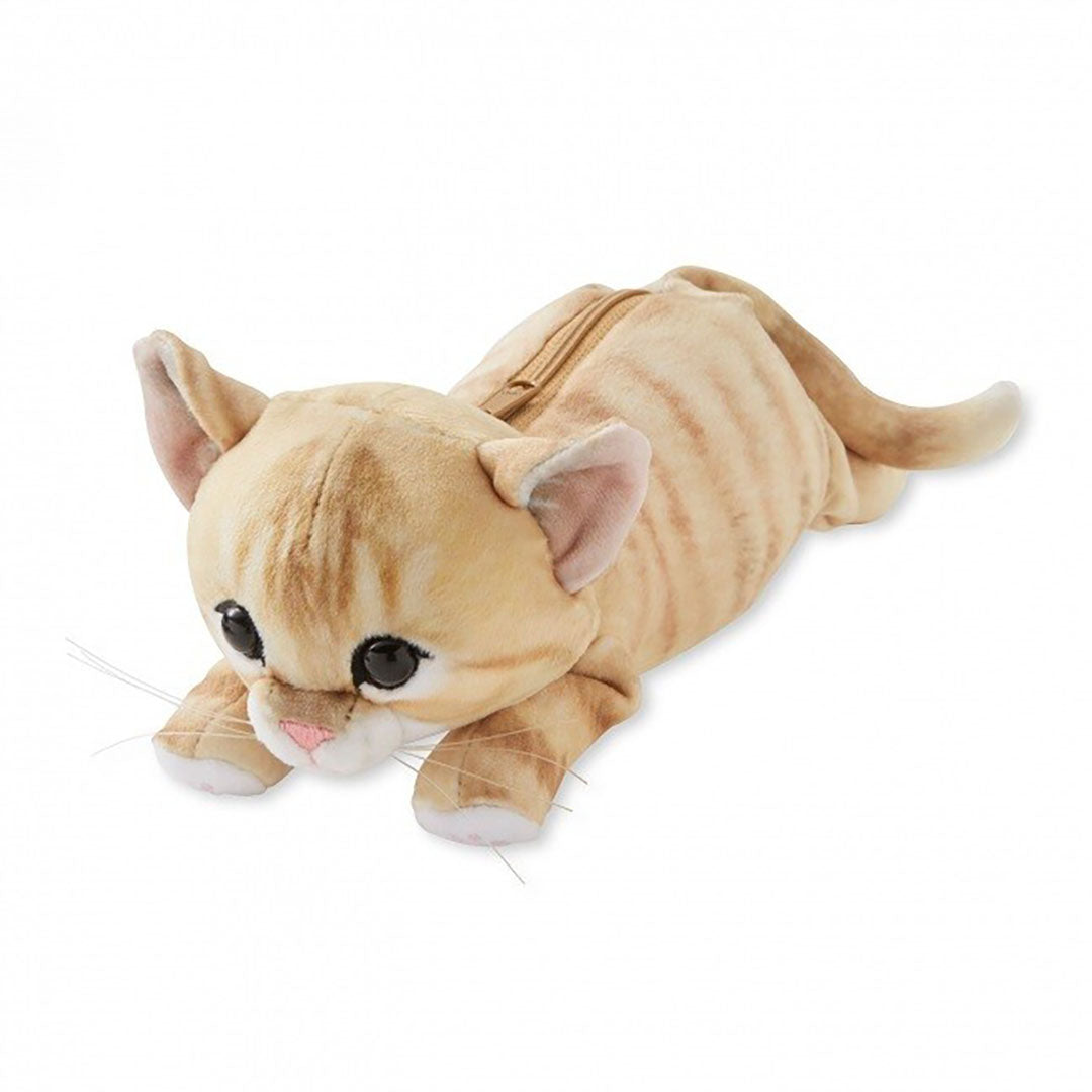 Fluffy Cat Zipper Pouch Bag- Available in Three Colors!