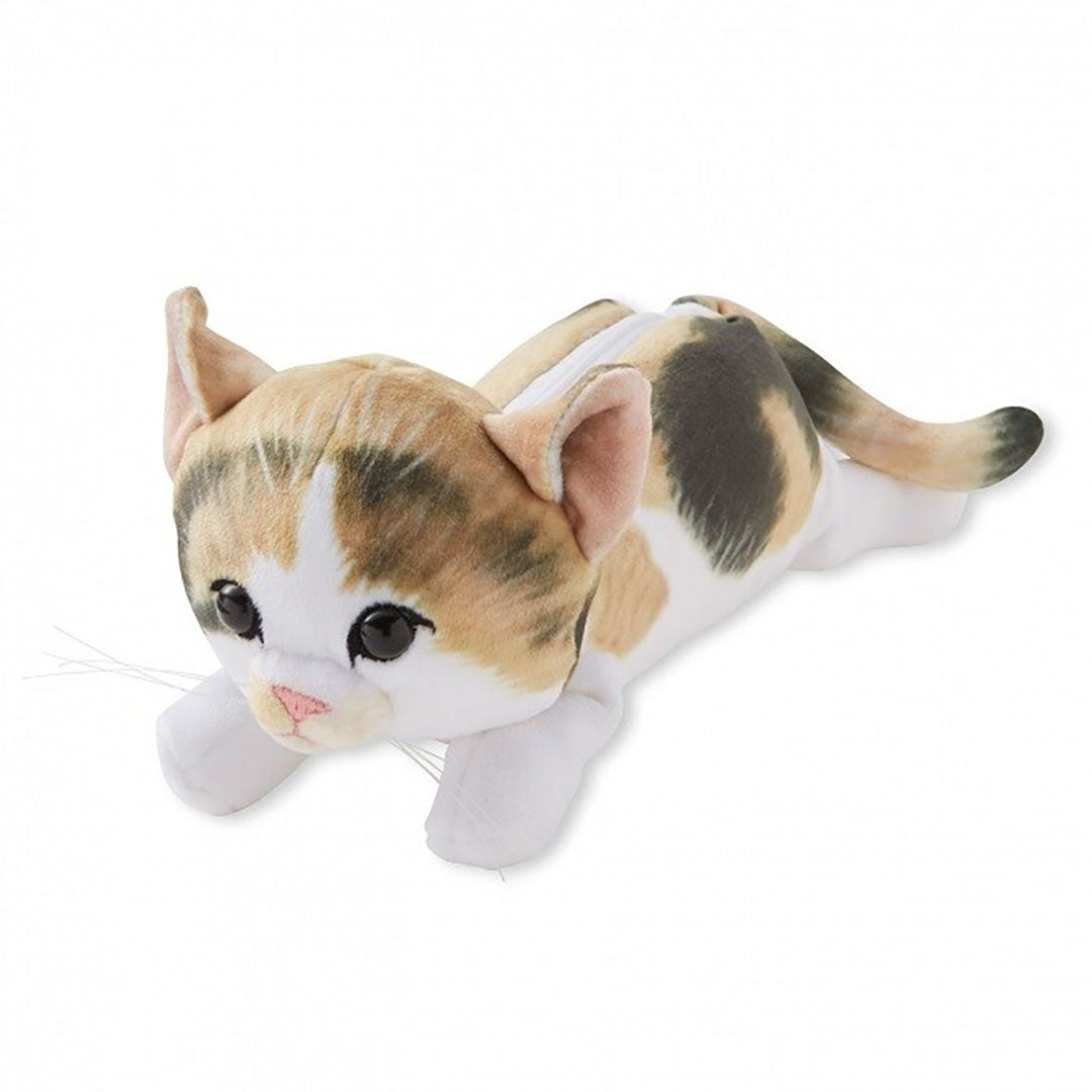 Fluffy Cat Zipper Pouch Bag- Available in Three Colors!