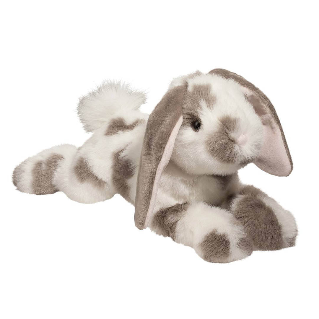 NEW Ramsey Gray Spotted Bunny Floppy DLux