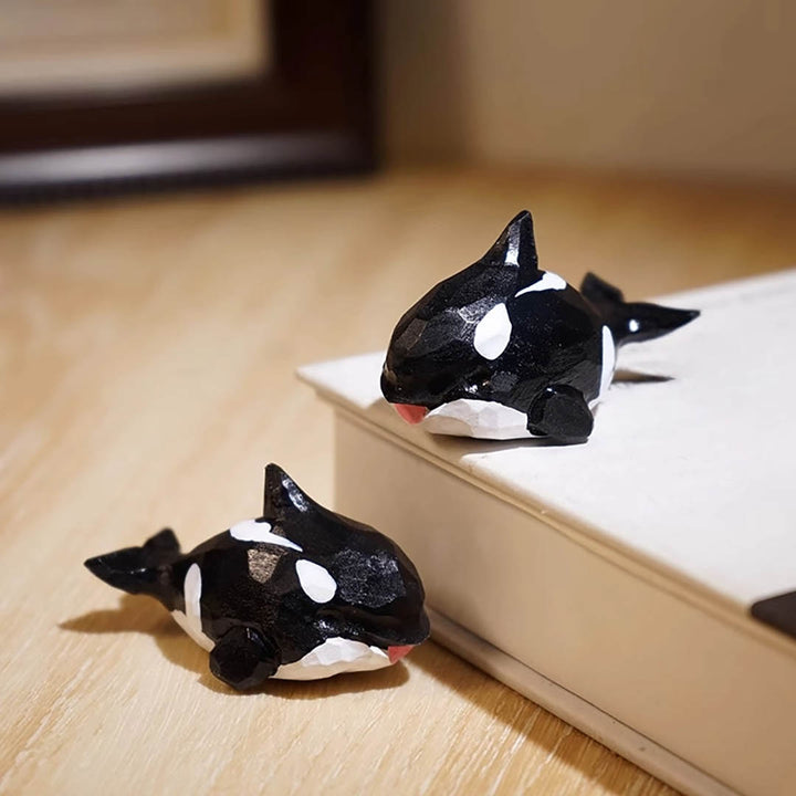 Handmade Wooden Animal- Orca