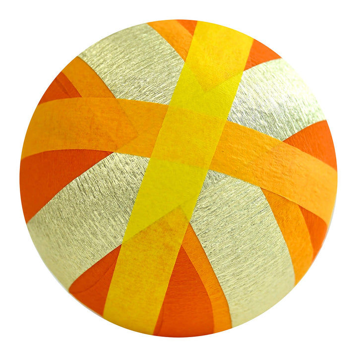 Deluxe Surprise Ball - Gold Metallic Stripes - Assorted Colors