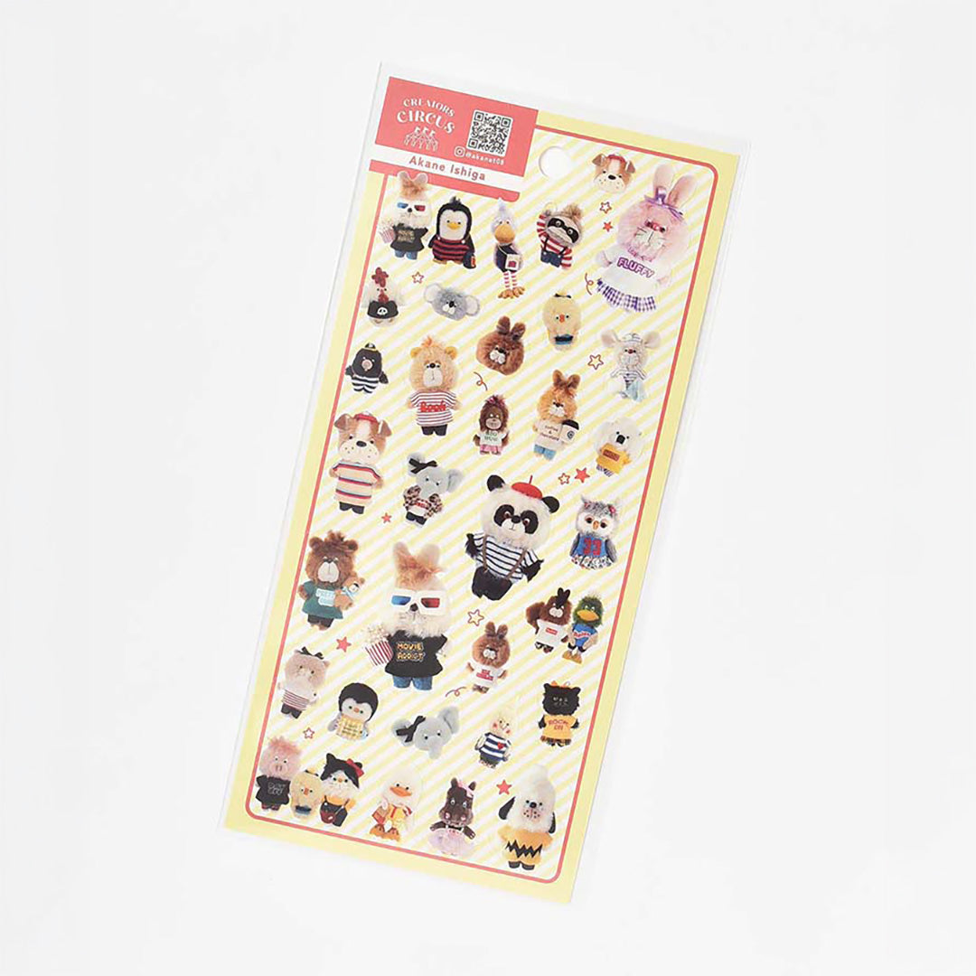 Creator's Circus Clear Stickers - Akane Ishiga