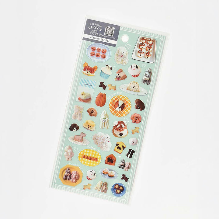 Creator's Circus Clear Stickers - Maison Terrier