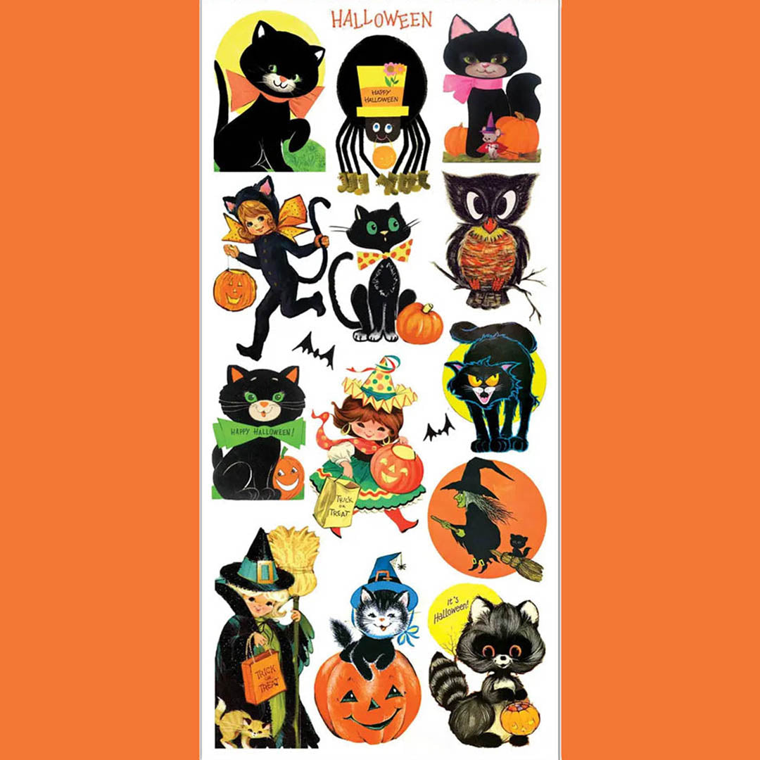 Halloween Greetings Stickers