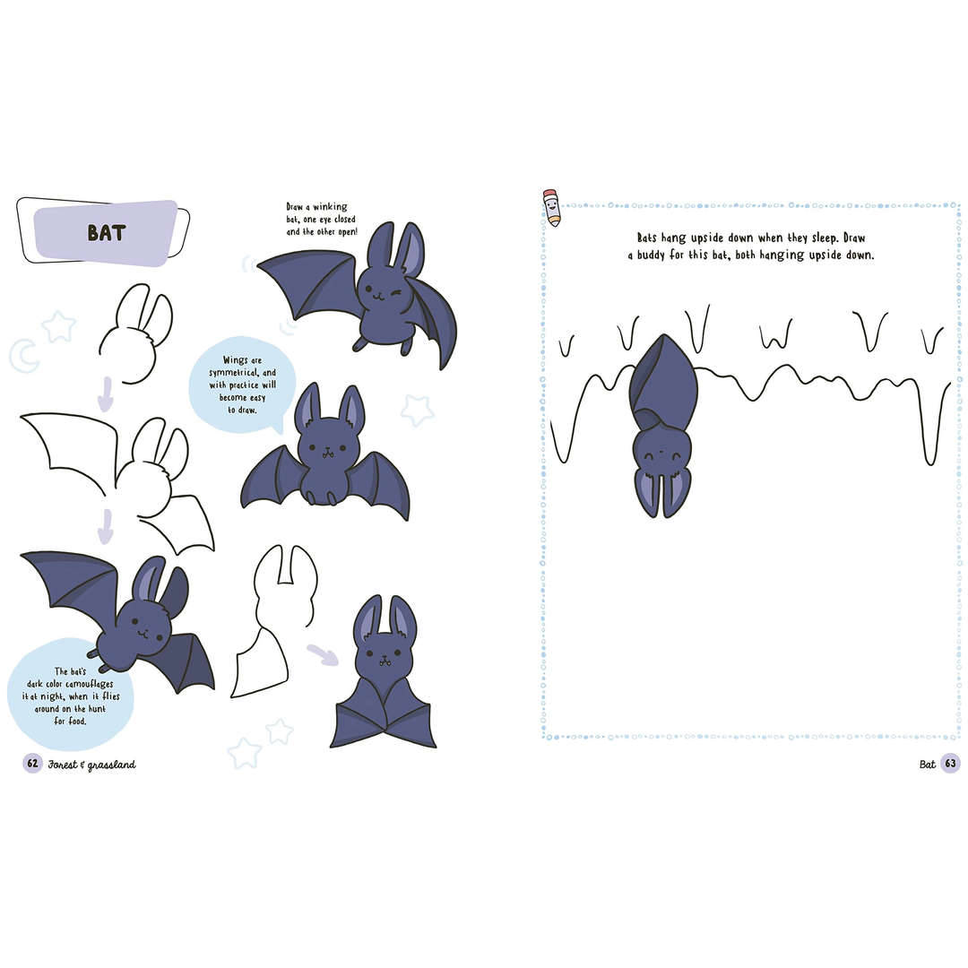 How To Draw Cute Animals Book