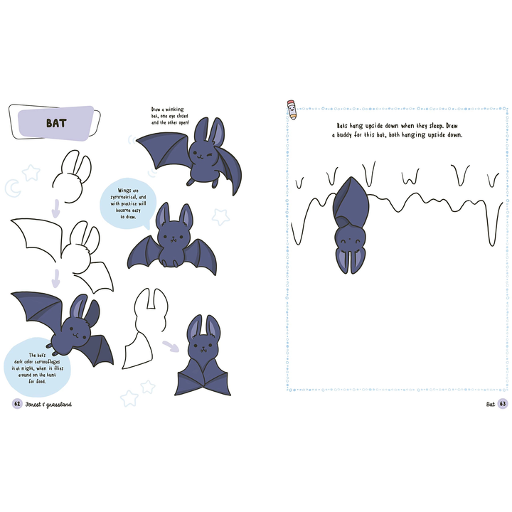 How To Draw Cute Animals Book