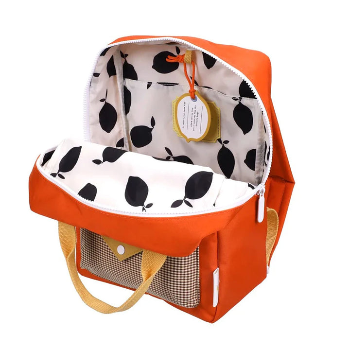 Medium Backpack Bag - Envelope - Campfire Orange
