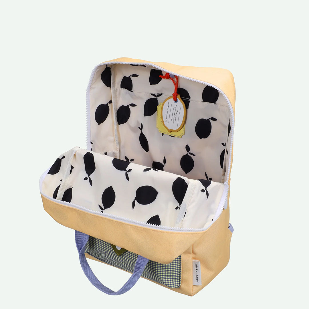 Large Backpack Bag - Envelope - Twiggy Beige