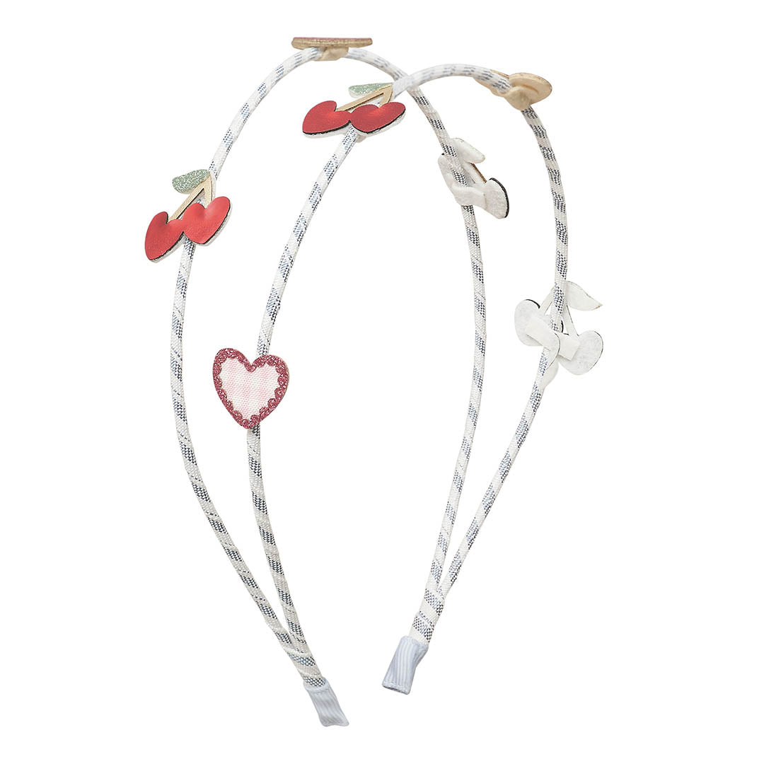 Red Cherries Double Alice Headband