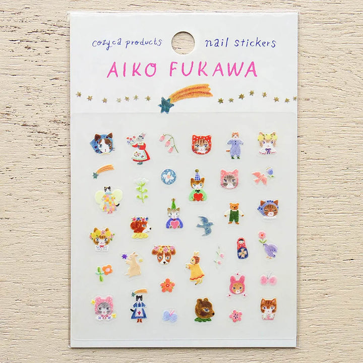 Aiko Fukawa Nail Stickers