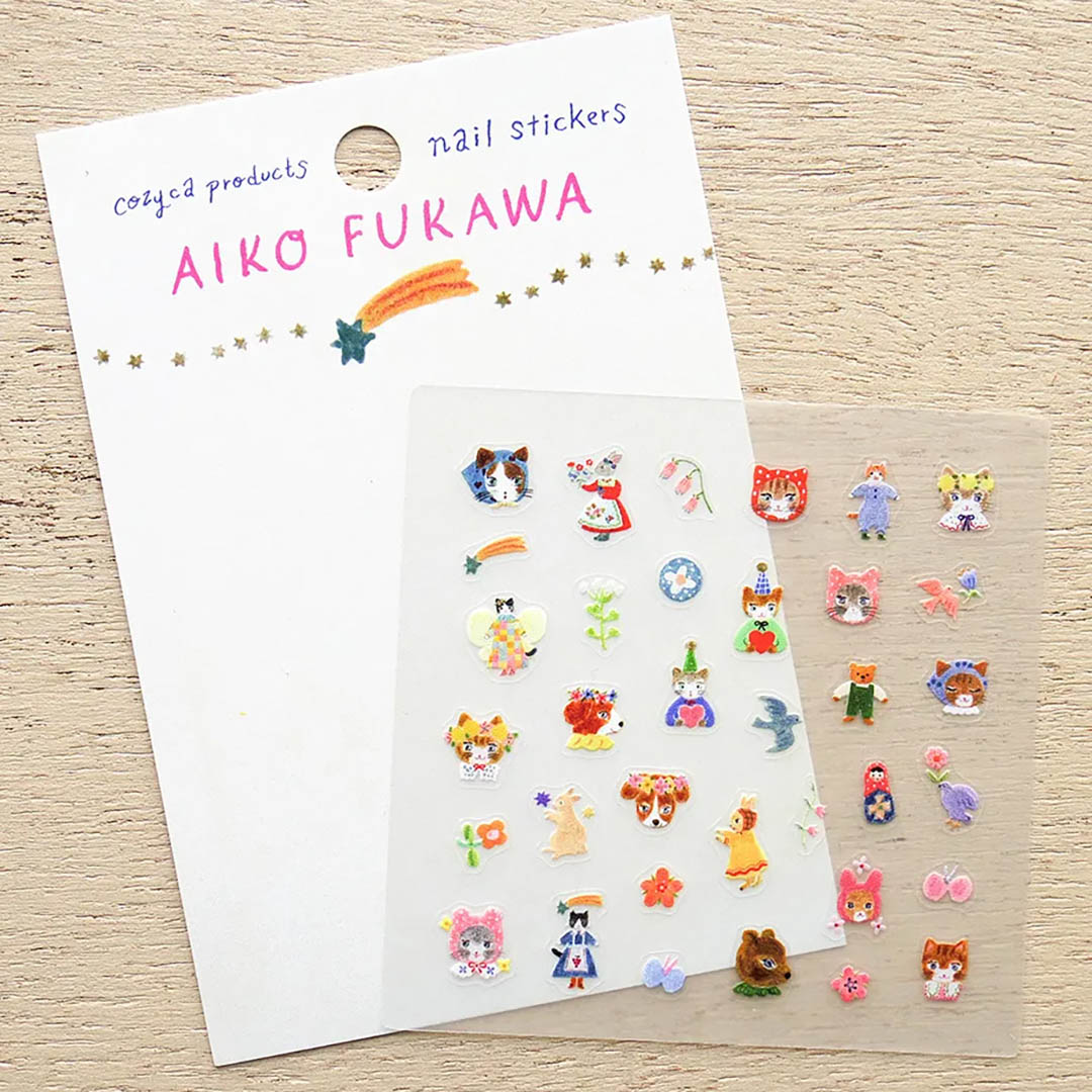 Aiko Fukawa Nail Stickers