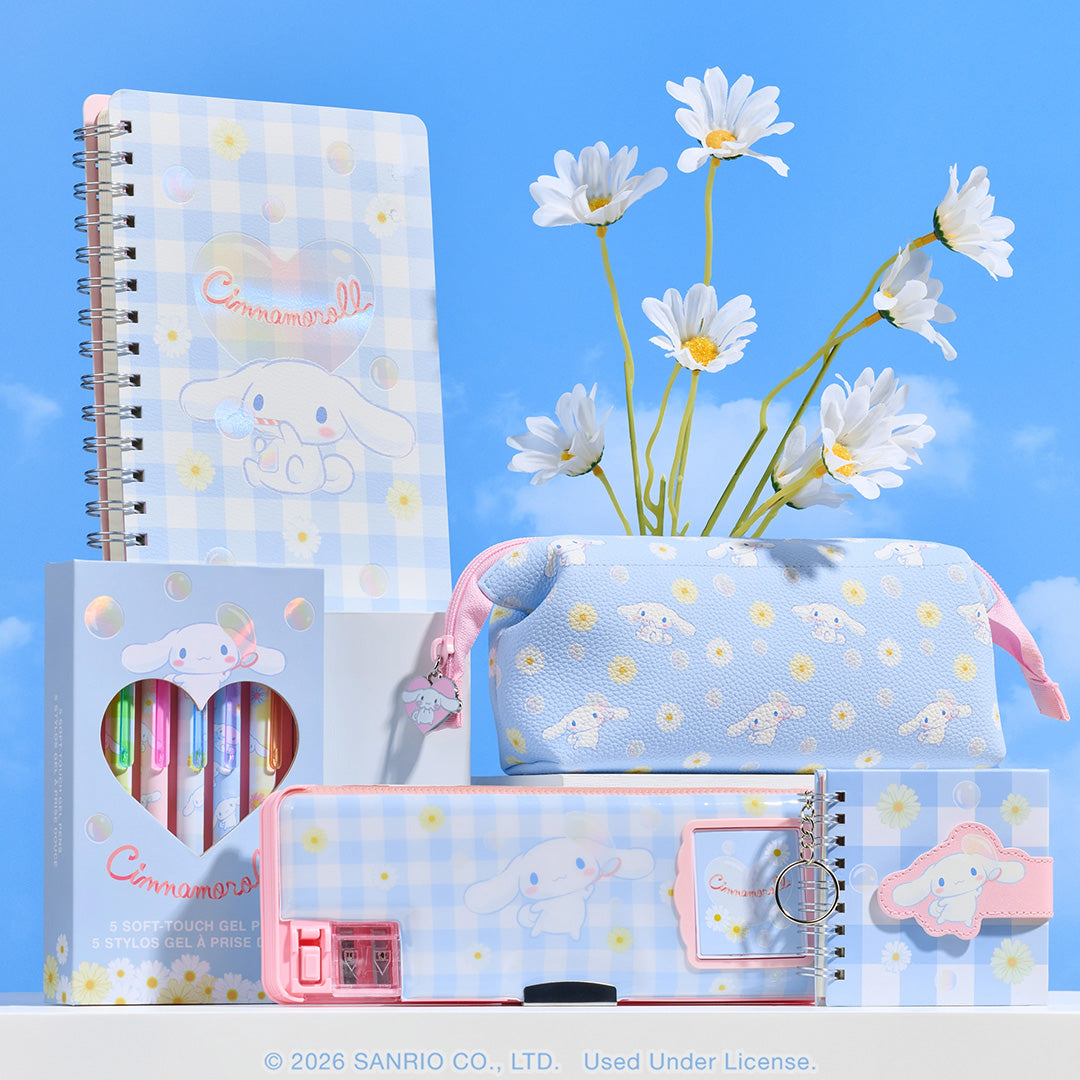 Sanrio Sweet Daisies Cinnamoroll 90s Pencil Case