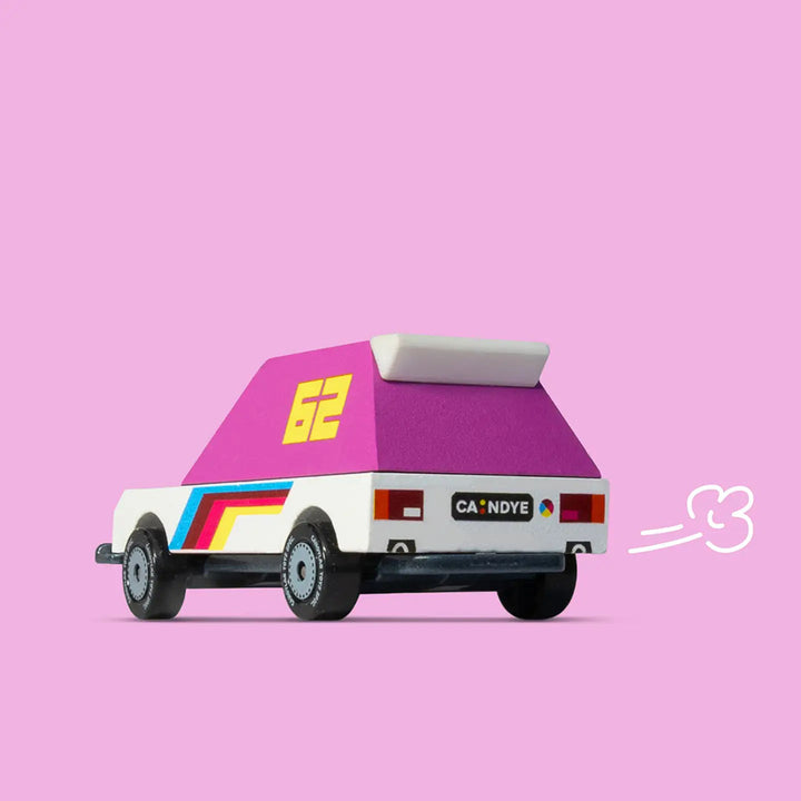 Pink Racer 62 TOONS Car