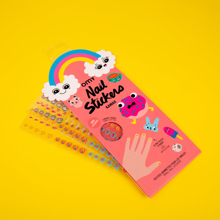 200 Kawaii Nail Stickers