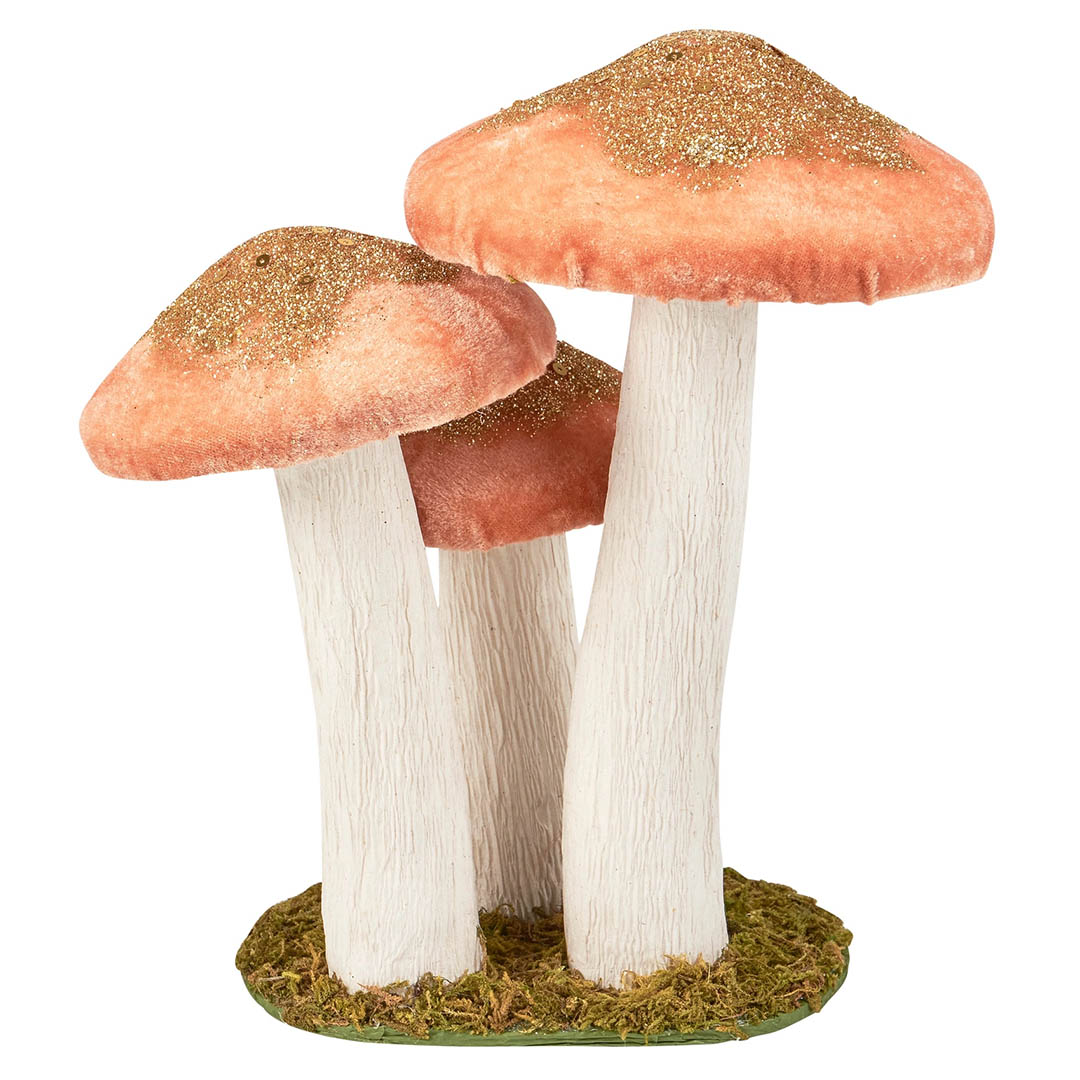 Mushroom Trio Sitter