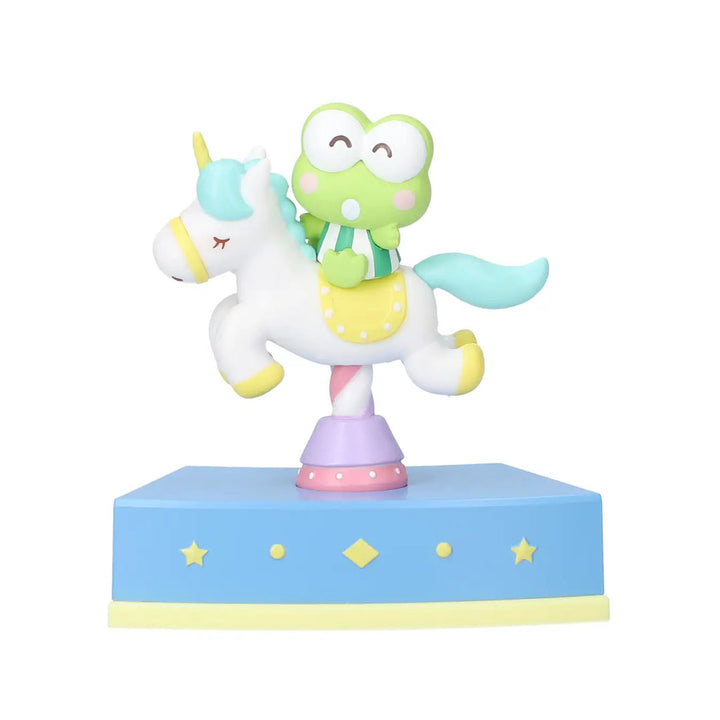 Japanese Blind Capsule - Sanrio Characters Shaky! Merry-Go-Round Carousel Blue