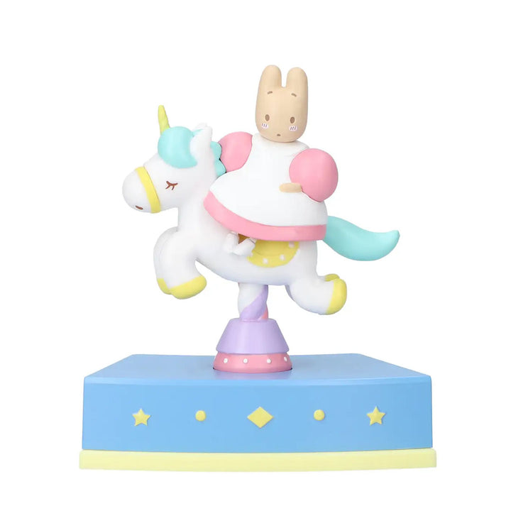 Japanese Blind Capsule - Sanrio Characters Shaky! Merry-Go-Round Carousel Blue