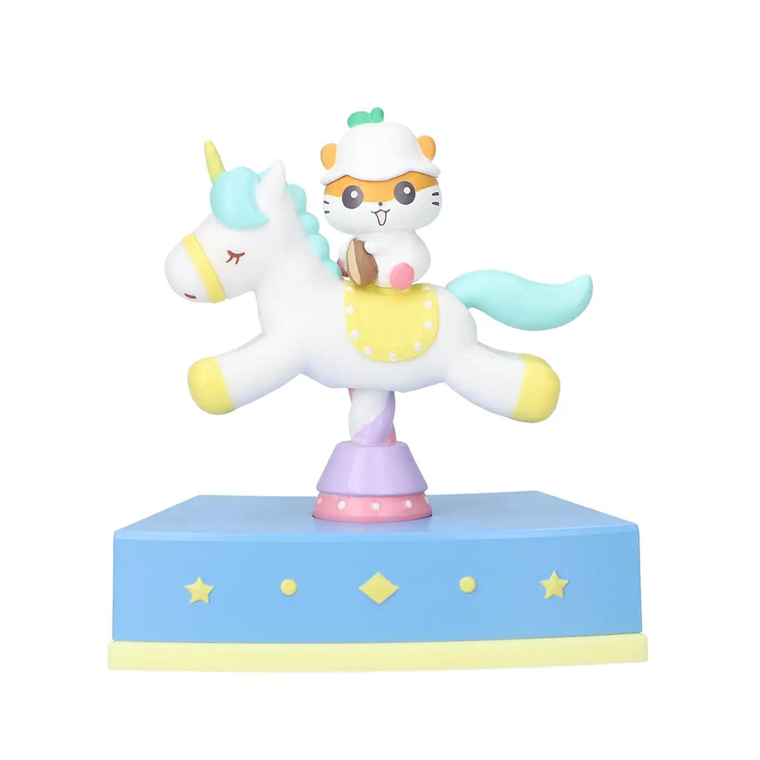 Japanese Blind Capsule - Sanrio Characters Shaky! Merry-Go-Round Carousel Blue