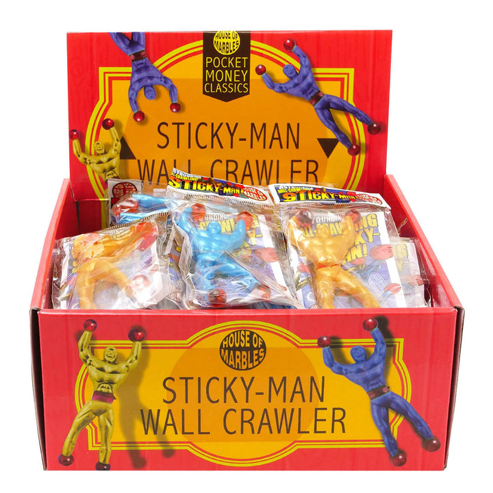 Wall Crawling Sticky Human