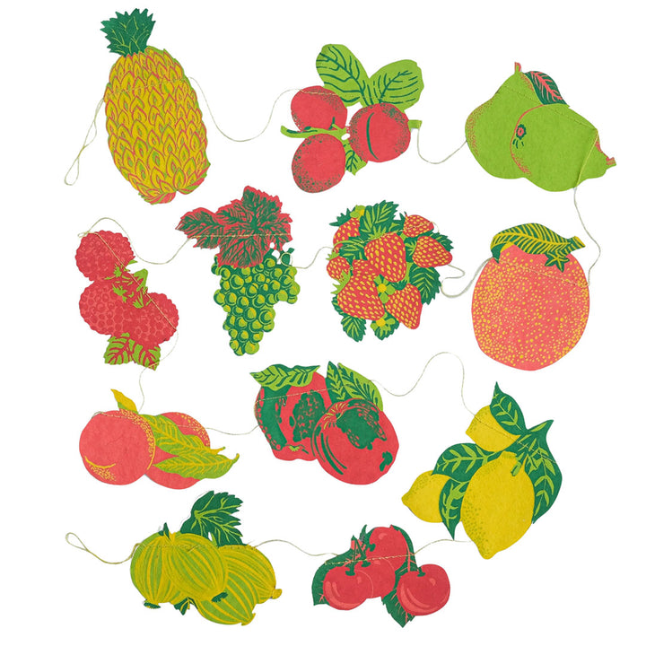 NEW Fruit Sewn Garland