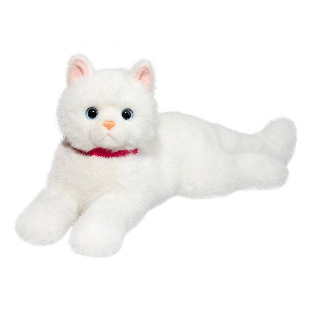 NEW Alba White Cat Stuffed Animal