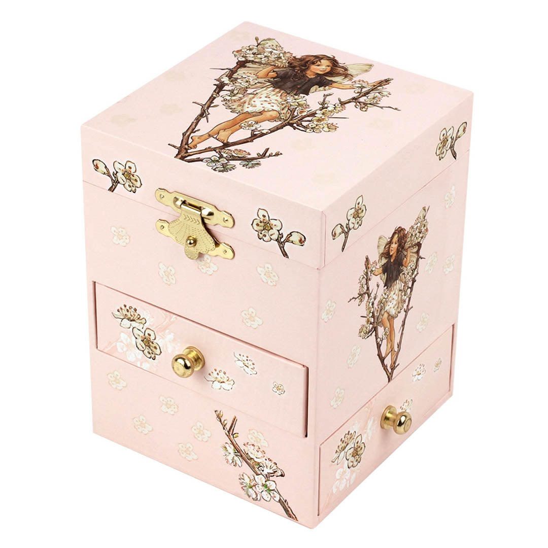 NEW Glow-in-the-Dark Music Box Cherry Blossom Fairy