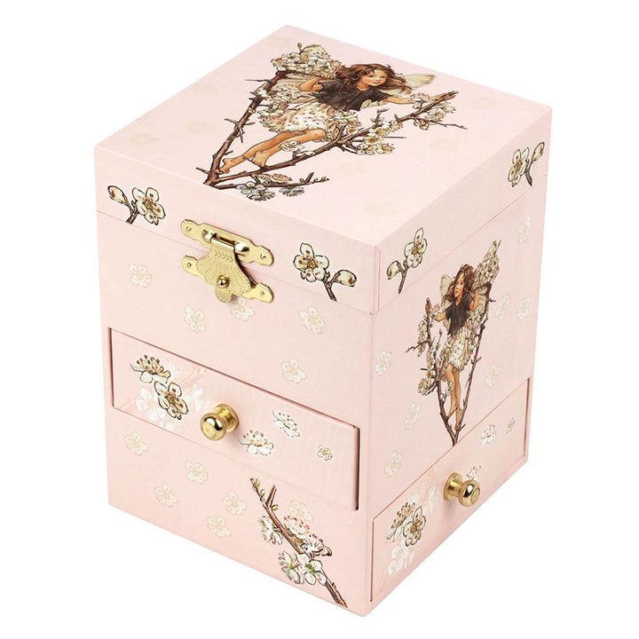 NEW Glow-in-the-Dark Music Box Cherry Blossom Fairy