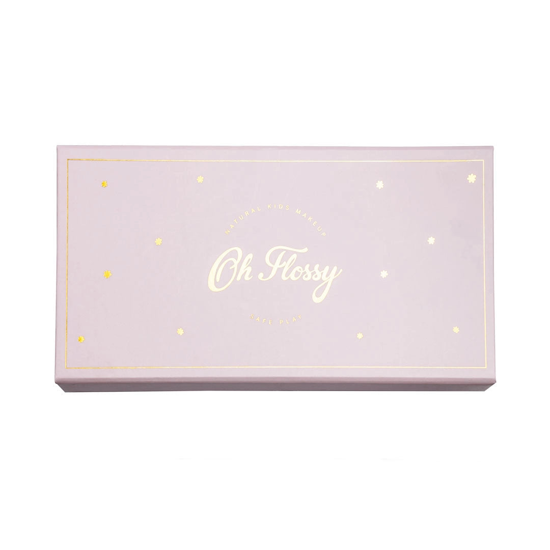 NEW Oh Flossy Deluxe Makeup Set - Soft Pink with Sparkles