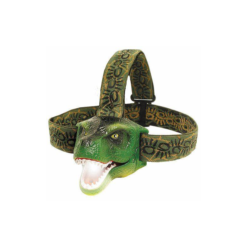 T-Rex Dinosaur Headlamp with Adjustable Straps