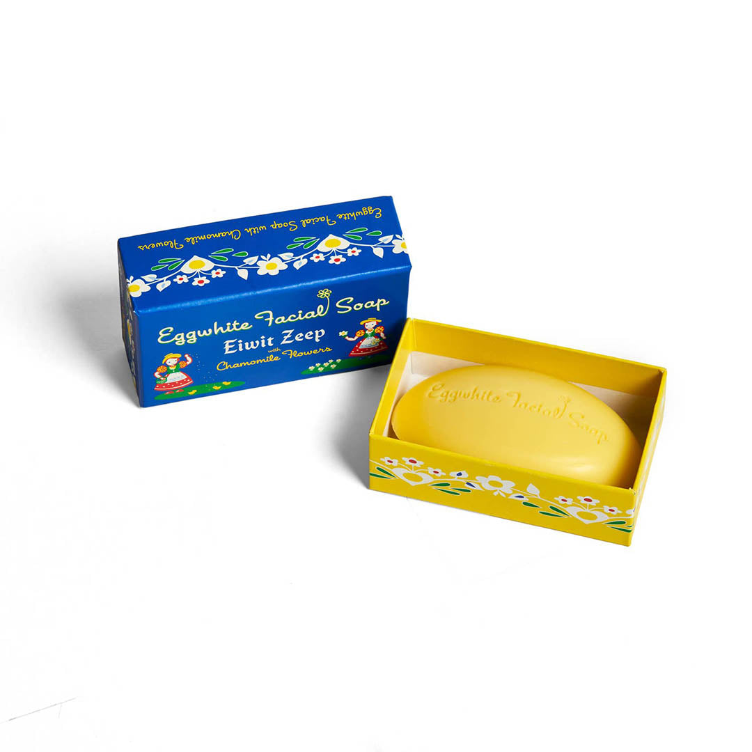 NEW Eggwhite and Chamomile Facial Soap: 2.25 oz.