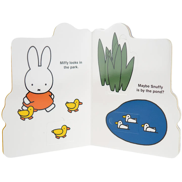 Miffy Looks for Snuffy Shaped Board Book